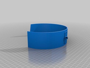filamento coperchio antipolvere 3d la stampa di copertura ugello spool della bobina 3d print model - Mito3D