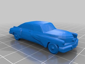 48 tucker torpedo automobile 3d print model - Mito3D
