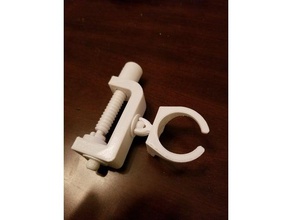 universal 30mm feeding tube holder household 3d print model - Mito3D