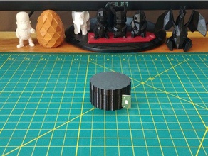 Stoff-Maßband-Halter Haushalt spool 3d print model - Mito3D