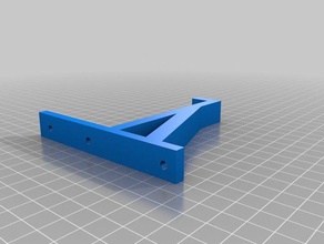 shelf bracket decor 3d print model - Mito3D