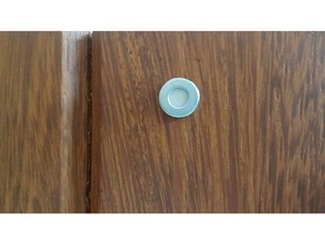 magnetic door lock household 3d print model - Mito3D