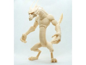 tmnt drako sculture Modello 3d drago figura in miniatura mutant ninja turtles teenage giocattolo cattivo zbrush 3d print model - Mito3D