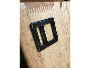 offset 305x305 20x20 adapter plate rc vehicles fpv quadcopter 3d print model - Mito3D