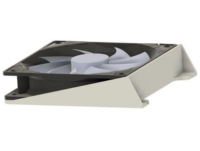 slot pci 120mm ventilateur ordinateur de refroidissement 3d print model - Mito3D