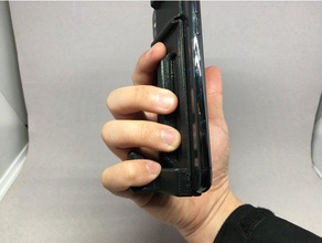 mini grip iphone-xs-Geschirr mobile 3d print model - Mito3D