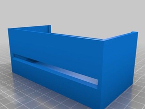 aml-box117x50x60-schlitz-tiefe front-schrift 3d stampa 3d print model - Mito3D
