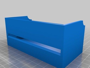 aml-box117x50x60-schlitz-tiefe front-schrift-radius 3d drucken 3d print model - Mito3D