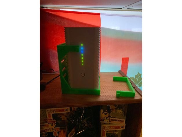 rogers hitron coda-4582 modem mount household gigabyte 3D print model - Mito3D