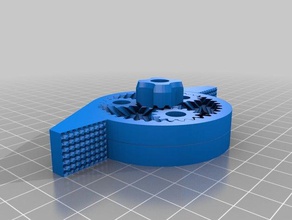 Şahin kelepçe hızlı baskı el araçlar özelleştirilmiş 3d print model - Mito3D