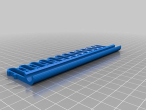 rack de secagem clipe clairis substituição partes personalizado 3d print model - Mito3D