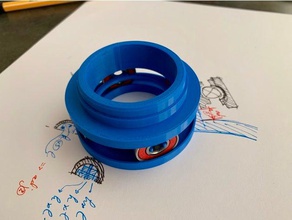 spoolholder 3d printer accessories filament spool holder 3d print model - Mito3D