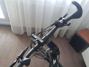 bicycle flashlight holder sport outdoors light mount 3d print model - Mito3D