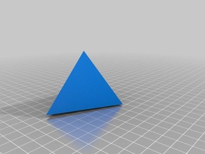 triangular prisma 3d impresión 3d print model - Mito3D
