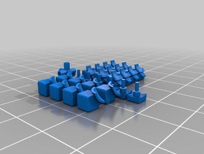 assez fonctionnel rubiks cube v1 mécanique jouets 3d print model - Mito3D