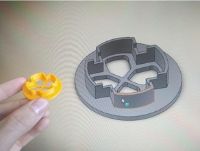 ps4 botons direzione i giocattoli giochi 3d print model - Mito3D