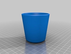 reusable mouthwash cup bathroom 3d print model - Mito3D
