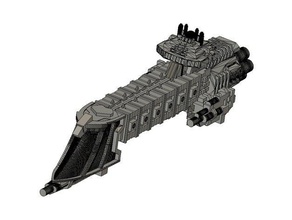 cruzador leve jogos battlefleet gótico bfg marinha imperial 3d print model - Mito3D