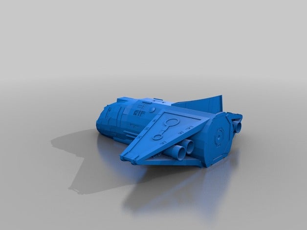 ancient shuttle stargate universe 3d printing 3D print model - Mito3D