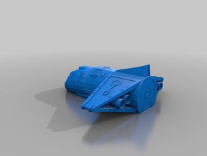 antigua traslado de stargate universe 3d impresión 3d print model - Mito3D