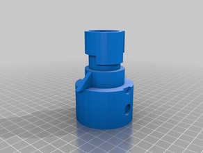 nerf paliçada adaptador de módulo barris brinquedo jogo os acessórios legal personalizado personalizador sistemas barrel peças arma 3d print model - Mito3D