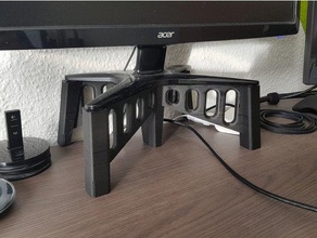 acer monitor riser stand 24-inch other computer 24 inch mount 3d print model - Mito3D