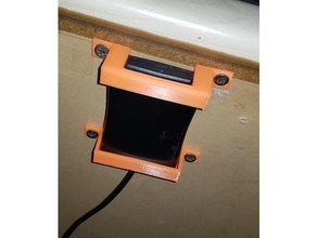 logitech rumble pro gamepad transmitter holder computer housing 3d print model - Mito3D