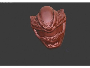 Herr monster van dark Ranger andere cosplay Helm power ranger 3d print model - Mito3D