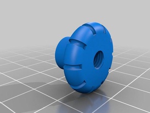 rejilla de clip perilla automotriz 3d print model - Mito3D