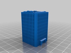 ant-man reducción de construcción llavero compartimiento oculto llaveros 3d print model - Mito3D