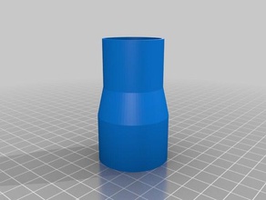 tube reducer-1 diy customized 3d print model - Mito3D