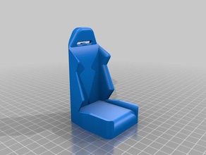 yarış koltuğu rc araçlar 3d print model - Mito3D