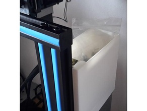 a10m power supply storage bin bucket 3d printer accessories geeetech box tool 3d print model - Mito3D