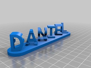 fisica signs logos customized 3d print model - Mito3D