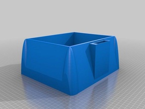 redtop battery box universal bottom mount automotive holder optima 3d print model - Mito3D