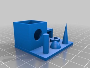 printer tester 3d printing 3d print model - Mito3D