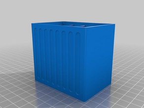 my customized stackable resistor storage drawer electronics 3d print model - Mito3D