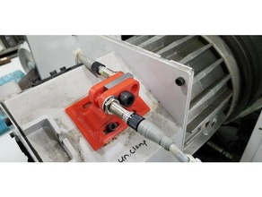 Drehbank chuck clamp sensor Halterung Maschine tools cnc Maschinist okuma 3d print model - Mito3D