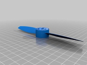 bebob 2experimental 2 bladed propellers hobby 3d print model - Mito3D