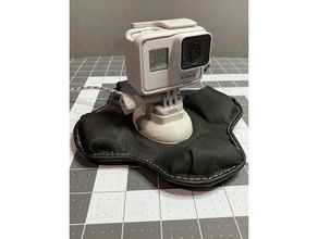 garmin sandbag gopro mount camera hero 3d print model - Mito3D