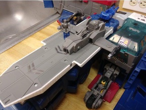 transformador titan mestre veículos jet brinquedo jogo acessórios 3d print model - Mito3D