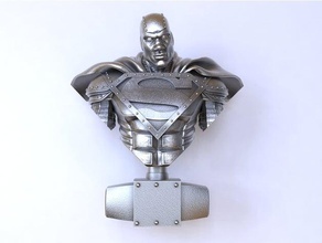 reign supermen steel people hammer metal superhero superman 3d print model - Mito3D
