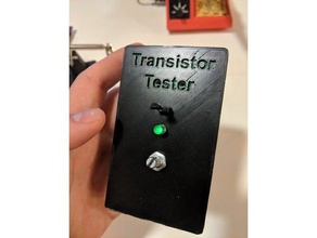 simple testeur de transistor l'électronique 3d print model - Mito3D