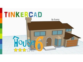 house 6 feat simpsons level 3 tinkercad models eunny home mini miniature 3d print model - Mito3D
