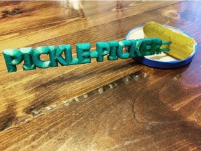 Gurke-picker Essen trinken Küche Küche-tool pickel 3d print model - Mito3D