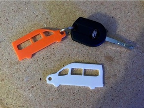ford transit trousseau de clés porte-clés 3d print model - Mito3D