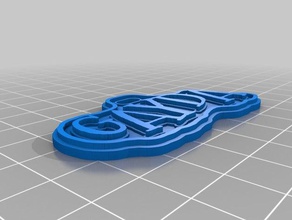 gayda işaretler logoları özelleştirilmiş 3d print model - Mito3D