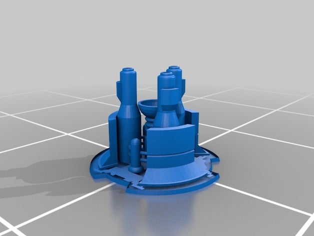 2 ra2 müttefik güç santrali binalar yapılar 3D print model - Mito3D