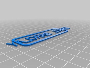 eb sinais logotipos personalizado 3d print model - Mito3D