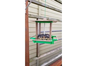 bird feeder outdoor garden 3d print model - Mito3D